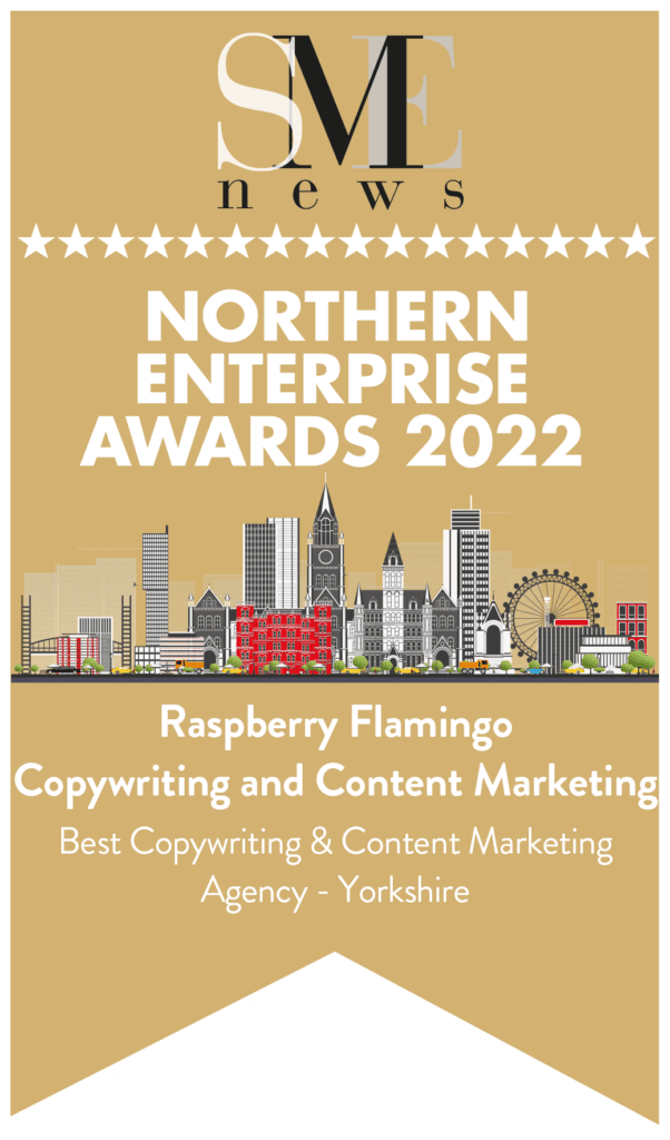 SME Best Copywriting & Content Marketing Agency Award 2022