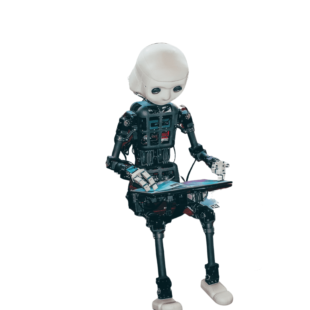 AI robot - no background